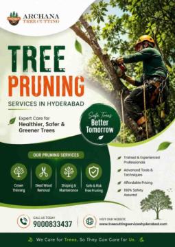 Expert Tree Pruning & Tree Care Services in Hyderabad
