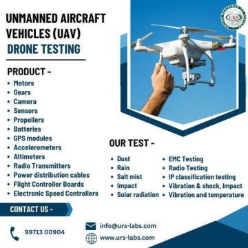 Unmanned Aircraft and Drone Testing Laboratory near Noida