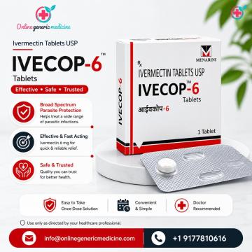 Ivecop Tablets (Ivermectin) | Worm Medicine & Anthelmintic Medication