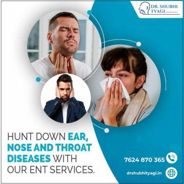 Top ENT Doctor in Gamma 1, Greater Noida for Ear, Nose and Throat Care