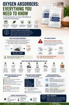 Oxygen Absorbers: Extending Shelf Life in Food Storage