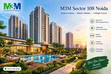 M3M Sector 108 Noida – Modern Homes in a Prime Location