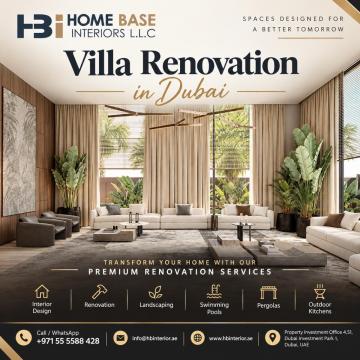 Modern and Luxury Villa Renovation Dubai