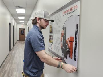 Sign Installers Charlotte NC for Professional Office Branding