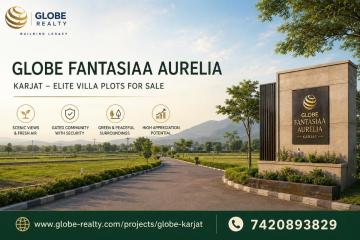 Globe Fantasiaa Aurelia Karjat - Elite Villa Plots For Sale