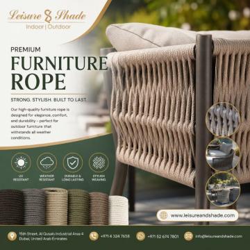 High-Quality Furniture Rope for Durable Outdoor Furniture