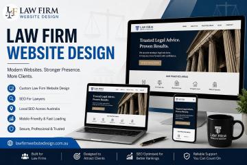 SEO-Friendly Law Firm Website Design for Australian Firms