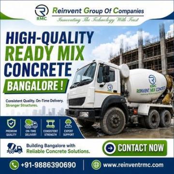 High-Quality Ready Mix Concrete Bangalore
