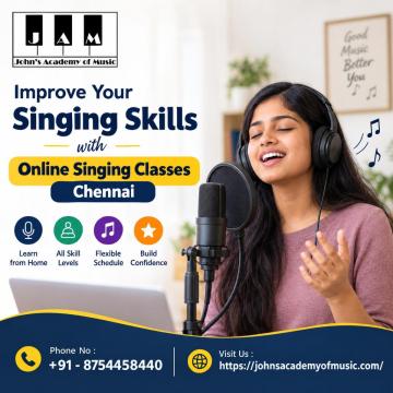Learn Singing from Home with Online Singing Classes Chennai