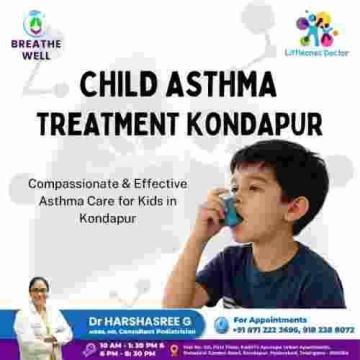 Child Asthma Treatment Kondapur | Dr. Harshasree Guttikonda