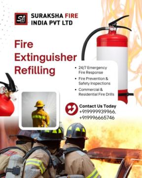 Where to Get Fire Cylinder Refilling in Gurgaon?