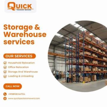 Secure Storage and Warehouse Services by Quick Packers Movers