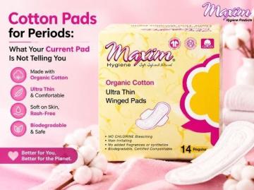 Shop Organic Period Pads for Comfortable Period Care | Maximhy