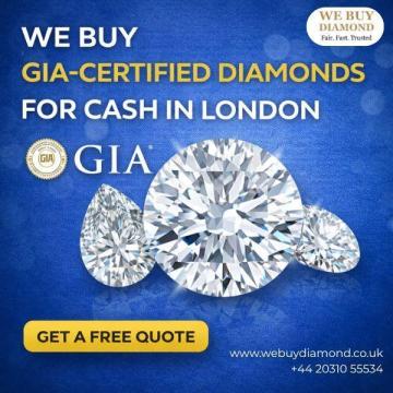 Sell Your GIA Certified Diamonds Online at Best Prices in London