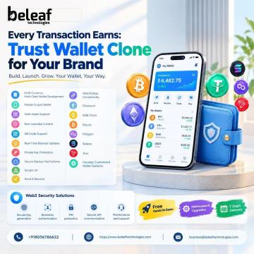 Every Transaction Earns: Trust Wallet Clone for Your Brand