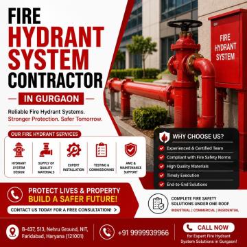 Looking for a Fire Hydrant System Contractor in Gurgaon?
