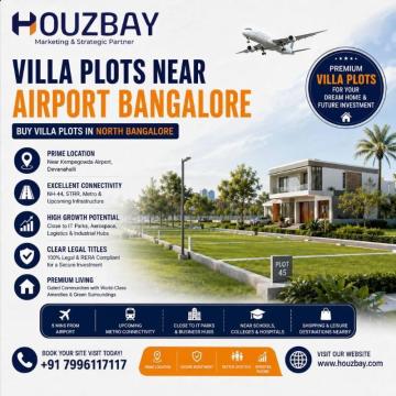 Villa plots near Airport Bangalore | Buy Villa plots in North Bangalore