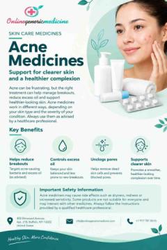Acne Care Products for Clearer Looking Skin | Online Generic Medicine