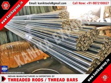 Threaded Rods & Bars, Hex Bolts, Hex Nuts Fasteners Strut Support Systems manufactures exporters Ind