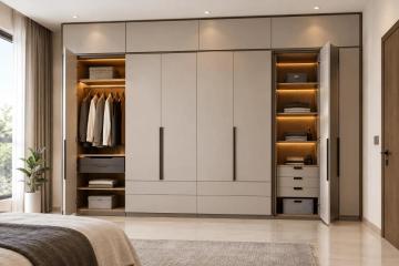 Modular Wardrobe Design | Stylish Custom Wardrobes by Betula Kitchen