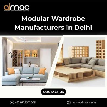 Modular Wardrobe Manufacturers in Delhi – Almac Modular Kitchens & Interiors