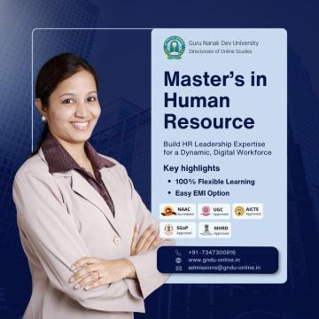 Online MBA in Human Resource Management – Guru Nanak Dev University