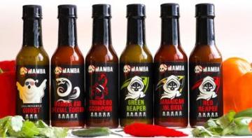Caribbean Scotch Bonnet Hot Sauce by Mamba Hot Sauces – Taste the True Island Heat!