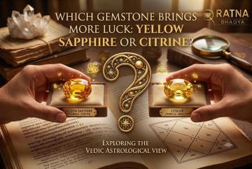 Which Gemstone Brings More Luck: Yellow Sapphire or Citrine?