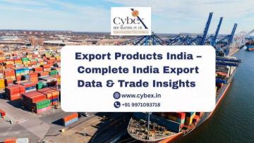 Export Products India – Complete India Export Data & Trade Insights