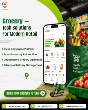 Build Your Own Grocery Delivery App with SpotnEats