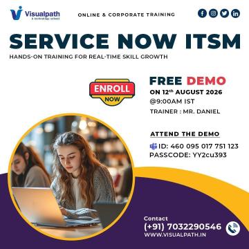 ServiceNow ITSM Free Live Demo | Online Corporate Training