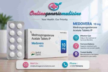Medovera Tablets | Complete Guide to Medroxyprogesterone 10 mg Tab