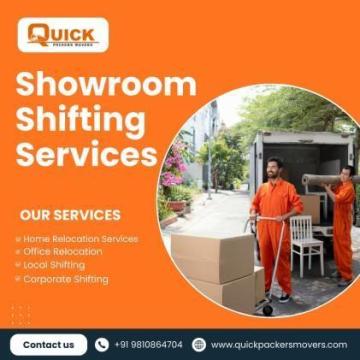 Professional Showroom Shifting Services – Quick Packers Movers