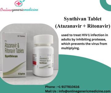 Buy Atazanavir Ritonavir Online (Synthivan Tablet)