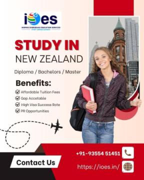 Study In New Zealand for Indian Students With IOES Guidance