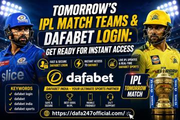 Tomorrow’s IPL Match Teams & Dafabet Login: Get Ready for Instant Access