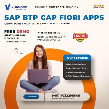 SAP BTP CAP Fiori Apps Live Free Demo Training