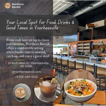 Your Local Spot for Food, Drinks & Good Times in Voorheesville