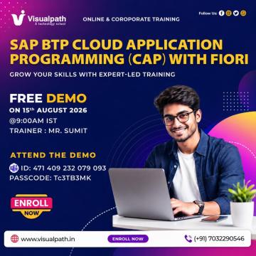 SAP BTP CAP Free Demo: Learn Real-Time App Development