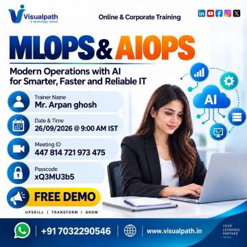 MLOps & AIOps Online Training | Real-Time Projects & Live Demo