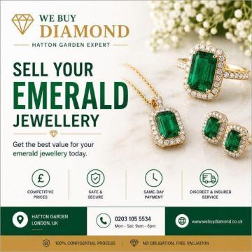 Sell Your Emerald Gemstones Online for Instant Cash, London UK