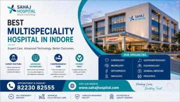 Best Multispeciality Hospital In Indore - Sahaj Hospital