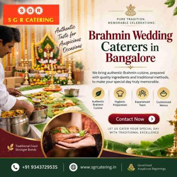 Brahmin Wedding Caterers in Bangalore