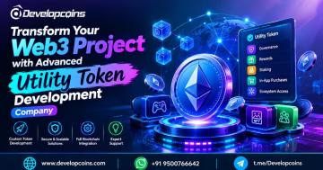 Transform Your Web3 Project with Advanced Utility Token Development