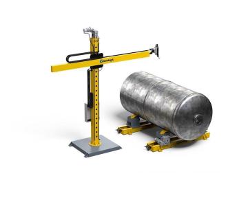 Column and Boom Welding Machine