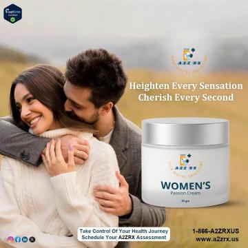 Buy Women’s Passion Cream Online – Enhance Intimacy with A2Z RX