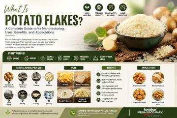 Premium Potato Flakes Manufacturer & Supplier in India | Fanidhar Mega Food Park