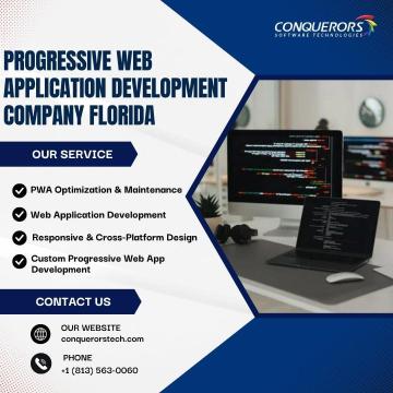 Progressive Web Application Development Company Florida | Conquerors Tech