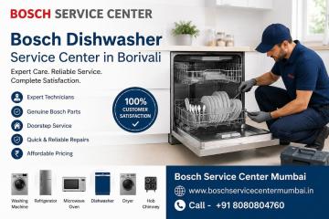 Bosch Dishwasher Service Center in Borivali | Call