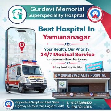 Best Hospital in Yamunanagar for Emergency Services